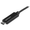 StarTech USBAUBL1M kabel USB 1 m USB 2.0 USB A Micro-USB B Czarny StarTech.com