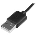 StarTech USBAUBL1M kabel USB 1 m USB 2.0 USB A Micro-USB B Czarny StarTech.com