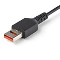 StarTech USBSCHAC1M kabel USB 1 m USB 2.0 USB A USB C Czarny StarTech.com