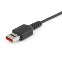 StarTech USBSCHAU1M kabel USB 1 m USB 2.0 USB A Micro-USB B Czarny StarTech.com