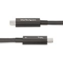 StarTech A40G2MB-TB4-CABLE kabel Thunderbolt 2 m 40 Gbit/s Czarny StarTech.com