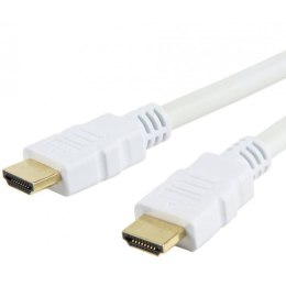 Techly 1.0m HDMI M/M kabel HDMI 1 m HDMI Typu A (Standard) Biały Techly