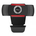 Techly I-WEBCAM-70T kamera internetowa 1280 x 720 px USB 2.0 Czarny Techly