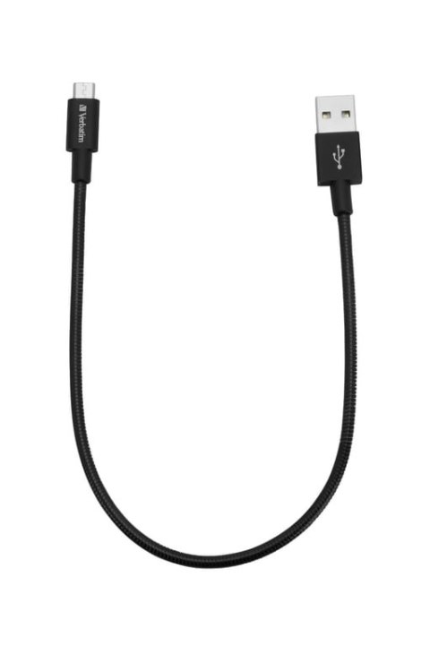 Verbatim 48866 kabel USB 0,3 m USB A Micro-USB A Czarny Verbatim