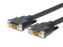 Vivolink 10m DVI-D m/m kabel DVI Czarny Vivolink