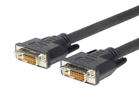 Vivolink 1m DVI-D m/m kabel DVI Czarny Vivolink