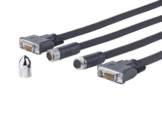 Vivolink PRODVICW15 kabel DVI 15 m DVI-D Czarny Vivolink