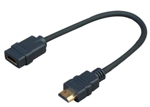 Vivolink PROHDMIADAPHDMIF kabel HDMI 0,2 m HDMI Typu A (Standard) Czarny Vivolink