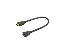 Vivolink PROHDMIHDFMWP kabel HDMI 0,2 m HDMI Typu A (Standard) Czarny Vivolink