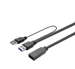 Vivolink PROUSB3AAF12.5C kabel USB 12,5 m USB 3.2 Gen 1 (3.1 Gen 1) USB A Czarny Vivolink