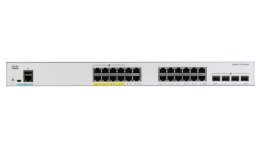 Cisco Catalyst C1000-24P-4G-L łącza sieciowe Zarządzany L2 Gigabit Ethernet (10/100/1000) Obsługa PoE Szary Cisco