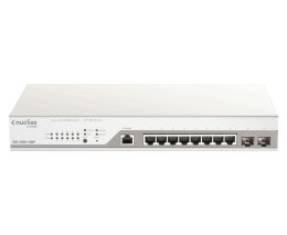 D-Link DBS-2000-10MP/E łącza sieciowe Zarządzany L2 Gigabit Ethernet (10/100/1000) Obsługa PoE Szary D-Link