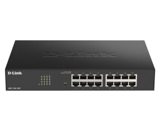 D-Link DGS-1100-16V2 łącza sieciowe Zarządzany L2 Gigabit Ethernet (10/100/1000) Czarny D-Link