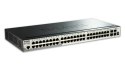 D-Link DGS-1510-52X łącza sieciowe Zarządzany L3 Gigabit Ethernet (10/100/1000) 1U Czarny D-Link