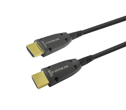 Vivolink PROHDMIOP100AM kabel HDMI 100 m HDMI Typu A (Standard) Czarny Vivolink