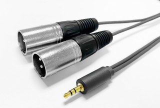 Vivolink PROMJXLRS15 kabel audio 15 m 3.5mm 2 x XLR Czarny Vivolink