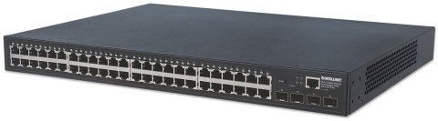 Intellinet 561334 łącza sieciowe Zarządzany L2 Gigabit Ethernet (10/100/1000) Czarny Intellinet