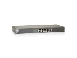 LevelOne FSW-1650 łącza sieciowe Nie zarządzany Fast Ethernet (10/100) Szary LevelOne