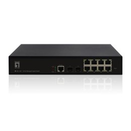 LevelOne GEL-1061 łącza sieciowe Zarządzany L2 Gigabit Ethernet (10/100/1000) Czarny LevelOne