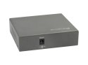 LevelOne GEP-0523 łącza sieciowe Gigabit Ethernet (10/100/1000) Obsługa PoE Czarny LevelOne