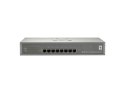 LevelOne GEP-0821 łącza sieciowe Gigabit Ethernet (10/100/1000) Obsługa PoE Szary LevelOne