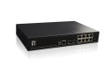 LevelOne GEP-1061 łącza sieciowe Zarządzany L2 Gigabit Ethernet (10/100/1000) Obsługa PoE Czarny LevelOne