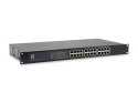 LevelOne GEP-2421W150 łącza sieciowe Nie zarządzany Gigabit Ethernet (10/100/1000) Obsługa PoE Czarny LevelOne