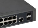 LevelOne GEP-2652 łącza sieciowe Zarządzany L2 Gigabit Ethernet (10/100/1000) Obsługa PoE Szary LevelOne