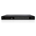 LevelOne GEP-2861 łącza sieciowe Zarządzany L2 Gigabit Ethernet (10/100/1000) Obsługa PoE 1U Czarny LevelOne