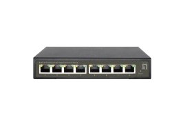 LevelOne GES-2108 łącza sieciowe Zarządzany L2 Gigabit Ethernet (10/100/1000) Czarny LevelOne