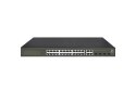 LevelOne GES-2128P łącza sieciowe Zarządzany L2 Gigabit Ethernet (10/100/1000) Obsługa PoE Czarny LevelOne