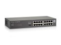 LevelOne GEU-1621 łącza sieciowe Gigabit Ethernet (10/100/1000) Szary LevelOne