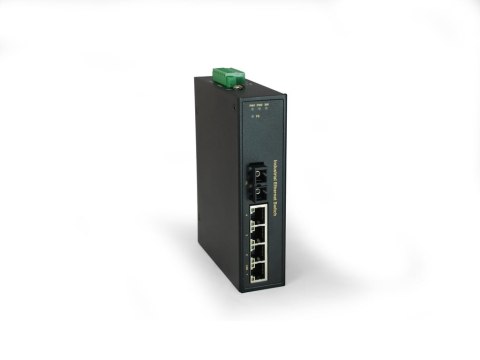 LevelOne IFP-0503 łącza sieciowe Nie zarządzany Fast Ethernet (10/100) Obsługa PoE Czarny LevelOne