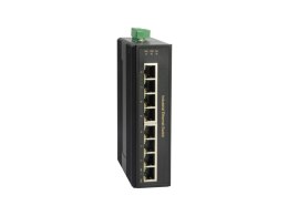 LevelOne IGP-0801 łącza sieciowe Nie zarządzany Gigabit Ethernet (10/100/1000) Obsługa PoE Czarny LevelOne