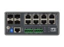 LevelOne IGP-1271 łącza sieciowe Zarządzany L3 Gigabit Ethernet (10/100/1000) Obsługa PoE Szary LevelOne