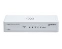 Manhattan 560696 łącza sieciowe Nie zarządzany L2 Gigabit Ethernet (10/100/1000) Biały Manhattan