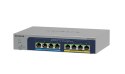 NETGEAR 8-port Ultra60 PoE++ Multi-Gigabit (2.5G) Ethernet Plus Switch Zarządzany L2/L3 2.5G Ethernet (100/1000/2500) Obsługa Po NETGEAR