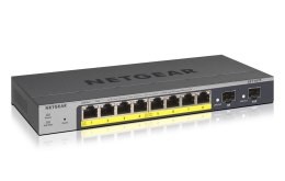 NETGEAR GS110TP Zarządzany L2/L3/L4 Gigabit Ethernet (10/100/1000) Obsługa PoE Szary NETGEAR