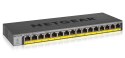 NETGEAR GS116LP Nie zarządzany Gigabit Ethernet (10/100/1000) Obsługa PoE Czarny NETGEAR