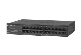 NETGEAR GS324 Nie zarządzany Gigabit Ethernet (10/100/1000) Czarny NETGEAR