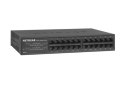 NETGEAR GS324 Nie zarządzany Gigabit Ethernet (10/100/1000) Czarny NETGEAR