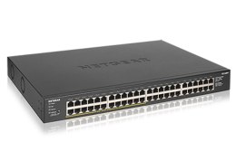 NETGEAR GS348PP Nie zarządzany Gigabit Ethernet (10/100/1000) Obsługa PoE Czarny NETGEAR