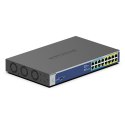 NETGEAR GS516UP Nie zarządzany Gigabit Ethernet (10/100/1000) Obsługa PoE Szary NETGEAR