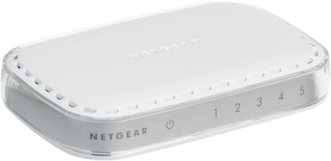 NETGEAR GS605-400PES łącza sieciowe Nie zarządzany L2 Gigabit Ethernet (10/100/1000) Biały NETGEAR