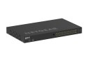 NETGEAR GSM4230P-100EUS łącza sieciowe Zarządzany L2/L3 Gigabit Ethernet (10/100/1000) Obsługa PoE 1U Czarny NETGEAR