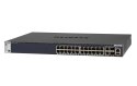 NETGEAR M4300-28G Zarządzany L3 Gigabit Ethernet (10/100/1000) 1U Czarny NETGEAR