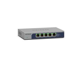 NETGEAR MS105-100EUS łącza sieciowe Nie zarządzany 2.5G Ethernet (100/1000/2500) Obsługa PoE 1U NETGEAR