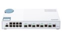 QNAP QSW-M408-4C łącza sieciowe Zarządzany L2 Gigabit Ethernet (10/100/1000) Biały QNAP