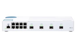 QNAP QSW-M408S łącza sieciowe Zarządzany L2 Gigabit Ethernet (10/100/1000) Biały QNAP