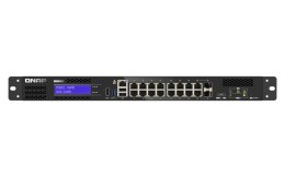 QNAP QGD-1600 Zarządzany Gigabit Ethernet (10/100/1000) 1U Czarny, Szary QNAP